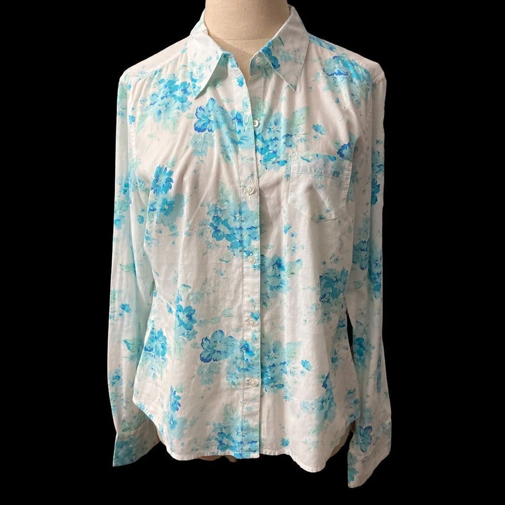 AT LAST & CO VINTAGE BUTTON DOWN / SZ: L / WONDERFUL CONDITION